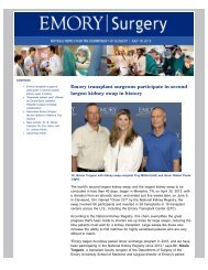 PDF version - Department of Surgery - Emory University