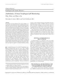 Ambulatory 24-hour Esophageal pH Monitoring - USC Department ...