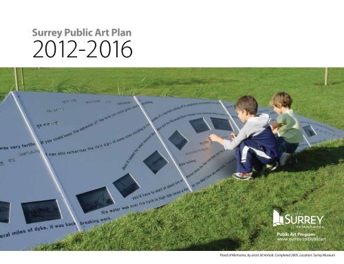 Surrey Public Art Plan 2012-2016 - City of Surrey