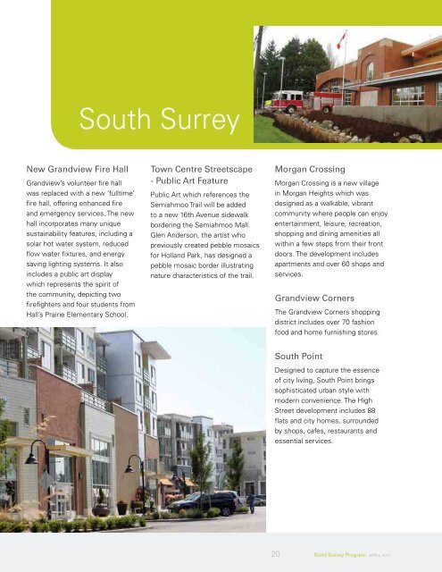 Build Surrey Program - City of Surrey