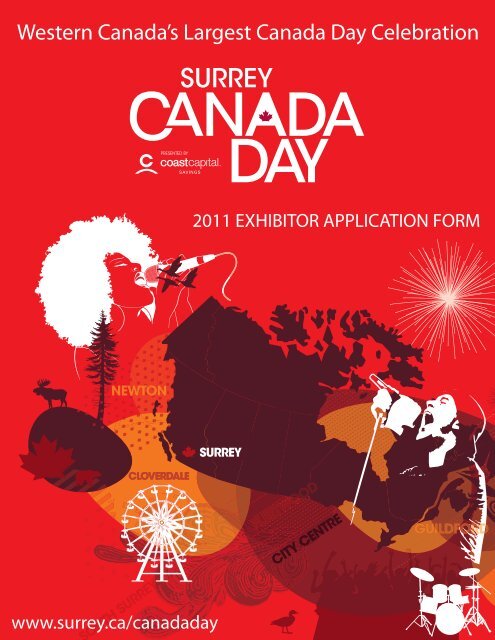 download the application form - City of Surrey
