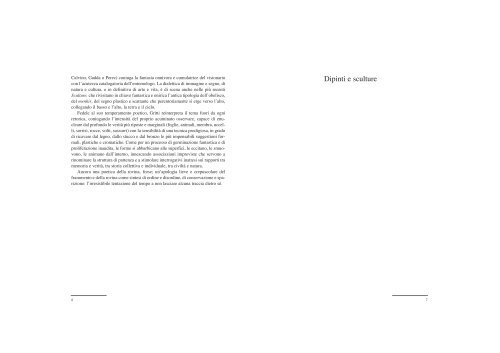 Calisto Gritti. Dipinti e sculture - Arsmedia