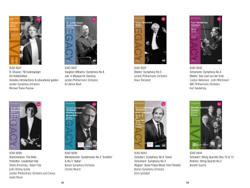 to download the DVD booklet. - International Classical Artists