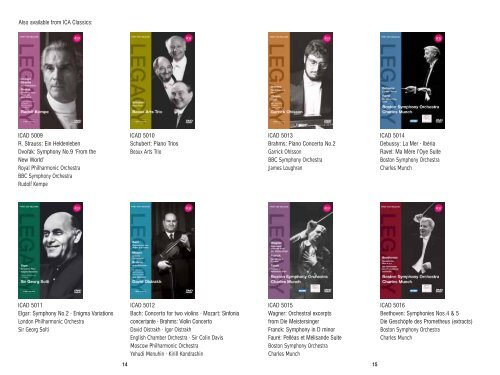 to download the DVD booklet. - International Classical Artists