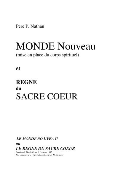 Monde Nouveau 2005