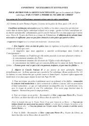 CONDITIONS NECESSAIRES ET SUFFISANTES - page d'accueil