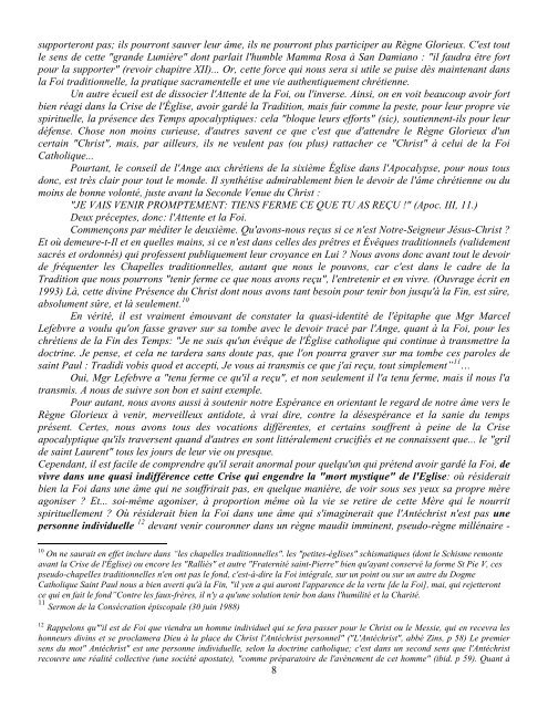 Conclusion - page d'accueil