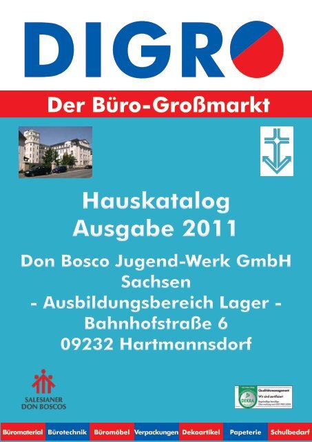 Büromaterial von A - Don Bosco Jugend-Werk GmbH Sachsen