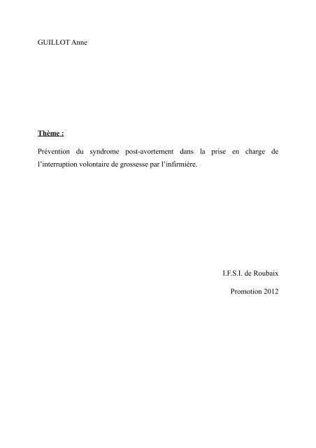 Lire Le Tfe Infirmierscom - 