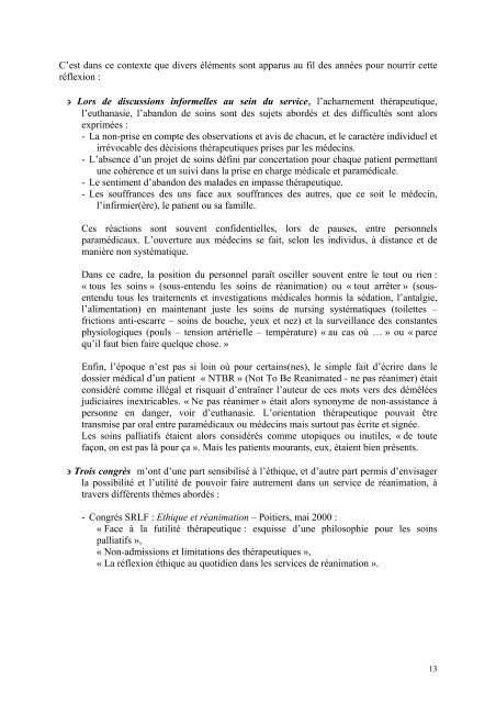 Les soins palliatifs en service de réanimation médicale - Infirmiers.com