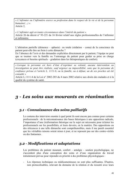 Les soins palliatifs en service de réanimation médicale - Infirmiers.com