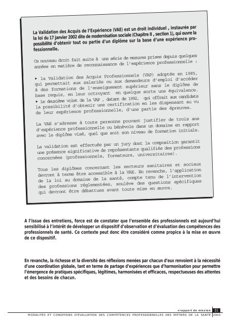 RAPPORT DE MISSION - La Documentation française