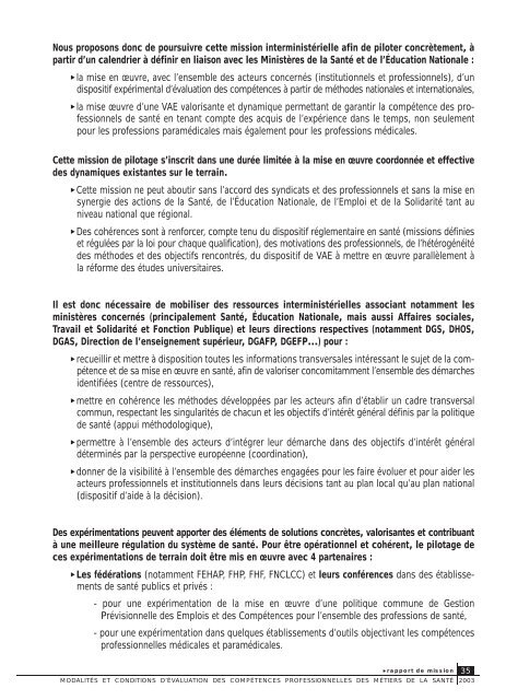 RAPPORT DE MISSION - La Documentation française