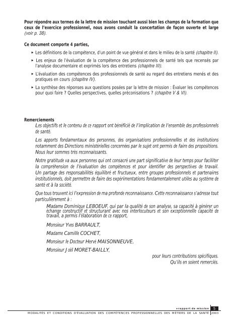RAPPORT DE MISSION - La Documentation française