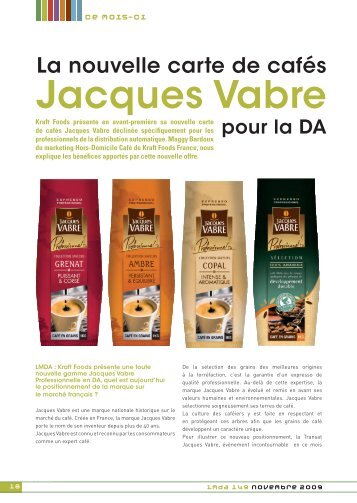 Jacques Vabre - LMDA - Le Monde De La Distribution Automatique