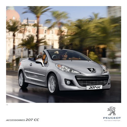 ACCESSOIRES 207 CC - Peugeot