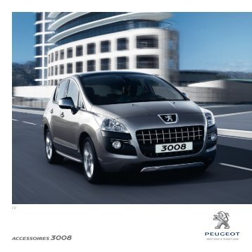 ACCESSOIRES 3008 - Peugeot