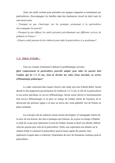 L'enfant leucémique en fin de vie - Infirmiers.com