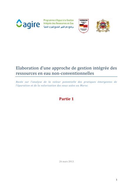 Elaboration D Une Approche De Gestion Integree Des Susana
