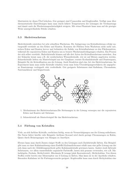 Kristallzüchtung als Hobby - Crystal Growing