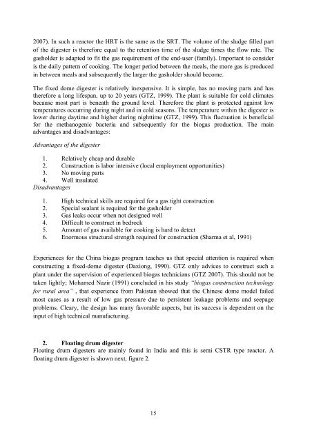 Biogas production in climates with long cold winters - SuSanA