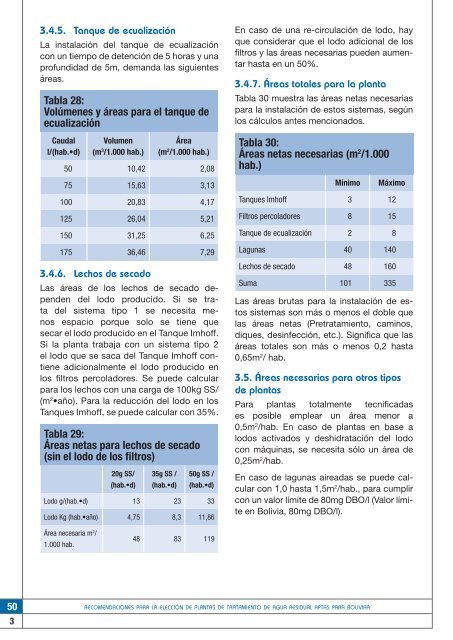 Recomendaciones para la elección de plantas de ... - SuSanA