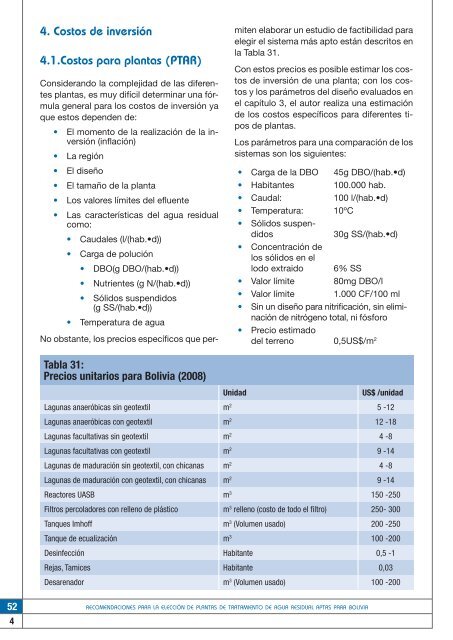 Recomendaciones para la elección de plantas de ... - SuSanA