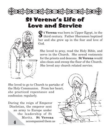 St Verena's Life of Love and Service
