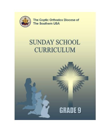 Grade 9 - Coptic Orthodox Diocese of the Southern United States