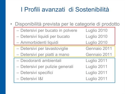 Il Charter A.I.S.E per una pulizia sostenibile Le modifiche 2010