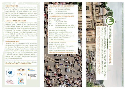 Project-Flyer - Sustainable Hyderabad