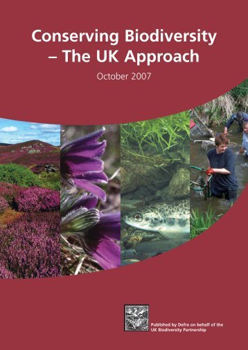 Conserving Biodiversity â The UK Approach - London Biodiversity ...