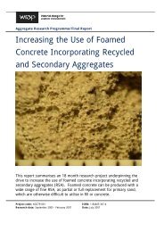 Increasing the Use of Foamed Concrete Incorporating Recycled and ...