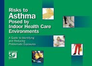 Risks to Asthma Posed by Indoor Health Care Environments