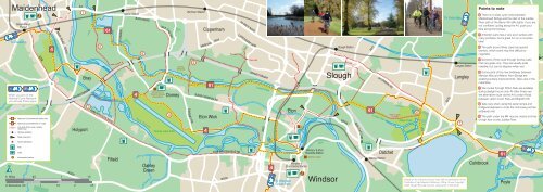 Jubilee River Cycle Route leaflet - Sustrans