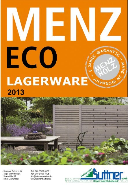 LAGERWARE - Suttner-holz.de