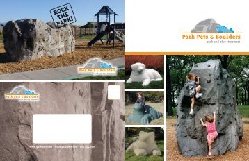 Download the Parks, Pets & Boulders Brochure - Suttle Recreation