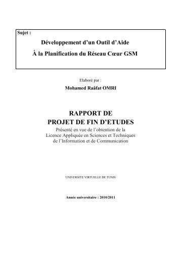 Download (566Kb) - UVT e-doc - UniversitÃ© Virtuelle de Tunis