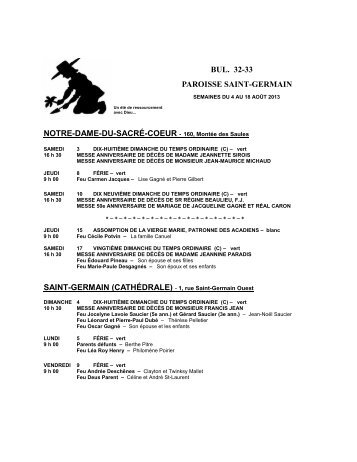 Nos 32-33, 2013-08-04 au 2013-08-18 (fichier PDF de 106 Ko)