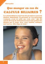 CALCULS BILIAIRES