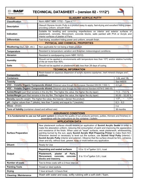 Basf Glasurit Color Chart