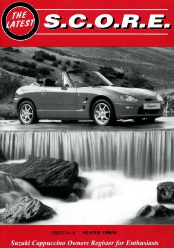 Issue 06 - Suzuki Cappuccino Owners Register for Enthusiasts