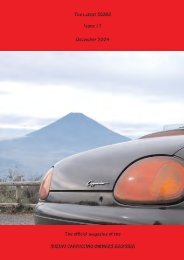 Issue 17 - Suzuki Cappuccino Owners Register for Enthusiasts