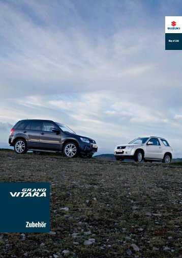 GRAND VITARA Zubehörprospekt 2011 *