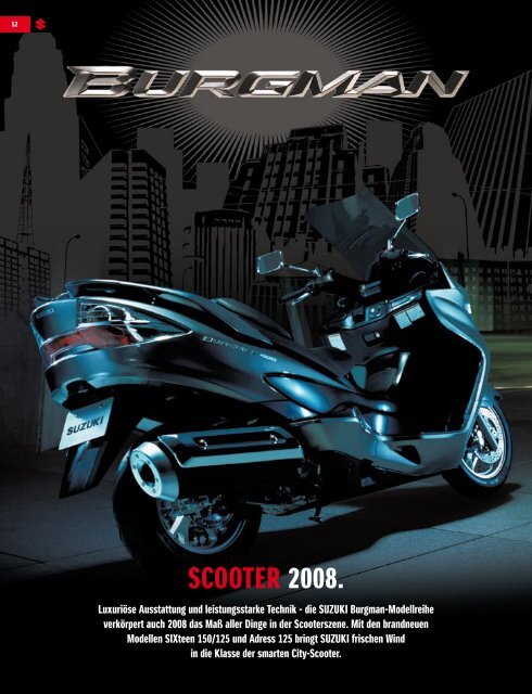 scooter 2008. - Suzuki