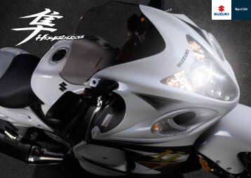 NEU: Hayabusa 1300 ABS - Suzuki