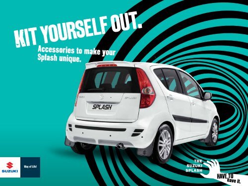 Suzuki splash accessories deals
