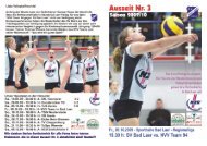 Auszeit Nr. 3 2009/2010 - SV Bad Laer Volleyball