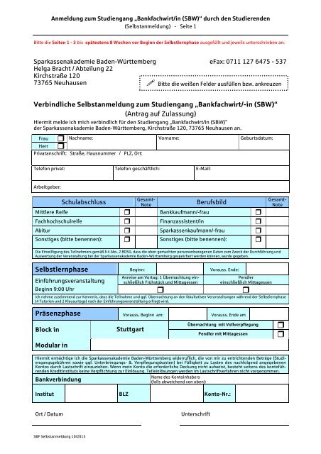 pdf - Sparkassenverband Baden-WÃ¼rttemberg