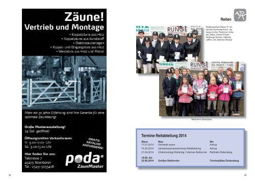 Ausgabe 01/14 - SV Dickenberg